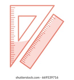 rule school isolated icon
