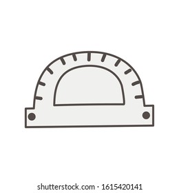 rule school supply isolated icon vector illustration design