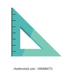 rule school supply isolated icon