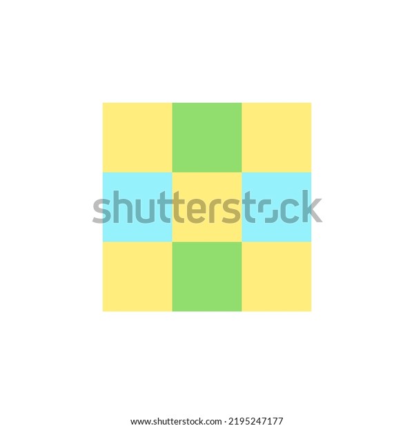 Rule of thirds grid flat color ui icon.\
Photo composition. Dividing picture. Image editor instrument.\
Simple filled element for mobile app. Colorful solid pictogram.\
Vector isolated RGB\
illustration