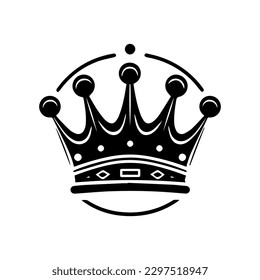 Rule your industry with our majestic crown logo design. This elegant illustration is fit for royalty and exudes sophistication