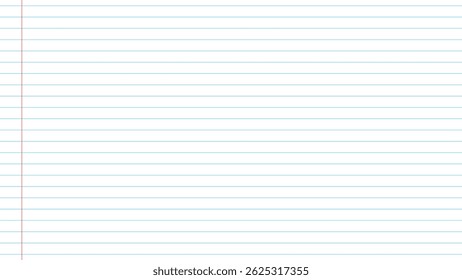 Ruled Notebook Background texture Vector