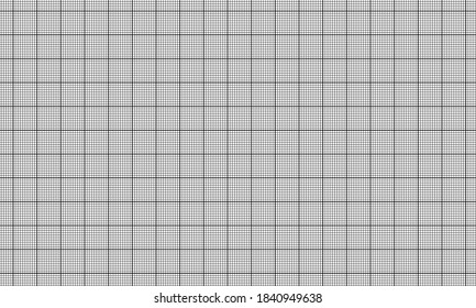 Ruled paper with a squared geometric grid