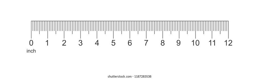 24 Inch Ruler Svg