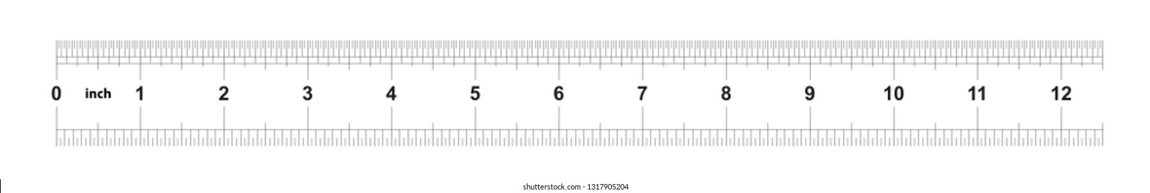 show me a 12 inch ruler
