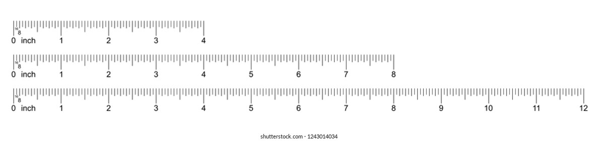 12 inch ruler image