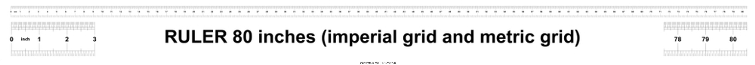 accurate ruler inches