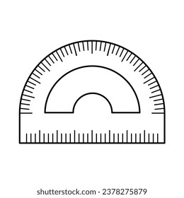 Icono De Arco De Regla Para Logotipo Y Más