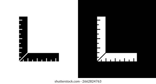 Lineal kombiniert Symbol Vektorskalierbare Grafiken