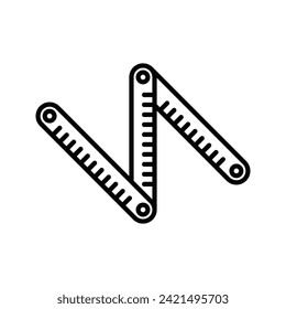 Ruler construction tools for building, carpentier, house, manufacture