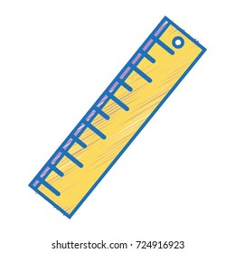 ruler design to school tool education