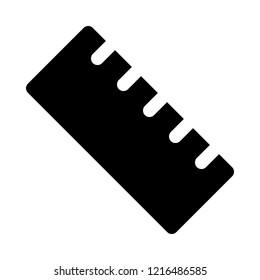 Ruler, device used in geometry