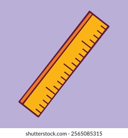 Ruler doodle clipart cartoon illustration