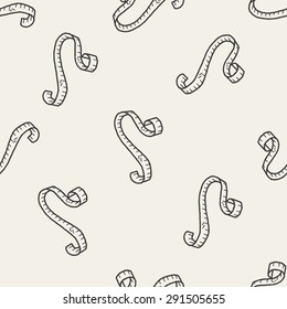 ruler doodle seamless pattern background