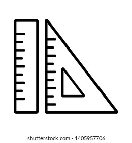 ruler - education icon vector design template