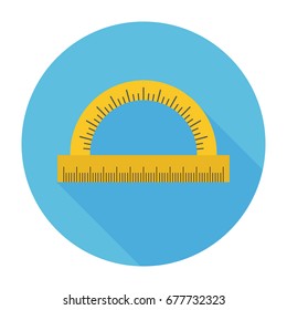 Ruler flat icon
