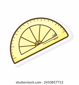 Ilustración aislada de regla para cualquier diseño web