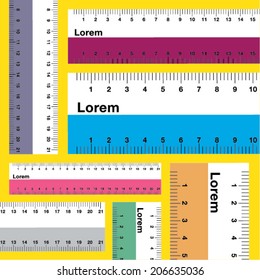 Ruler graphic art