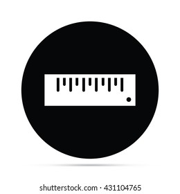 Ruler Icon Circle Icon
