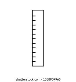 ruler icon desain template