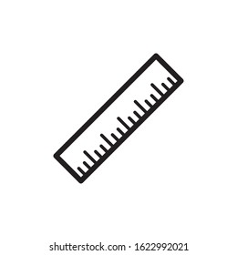 Ruler Icon Design Eps 10