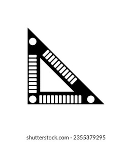 ruler icon design, illustration design