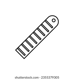 diseño de iconos de regla, diseño de ilustración