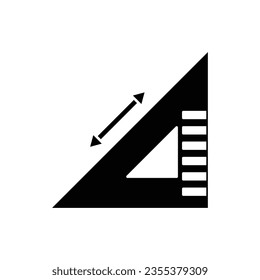 diseño de iconos de regla, diseño de ilustración