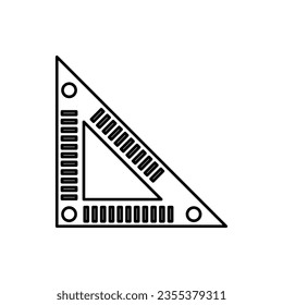 ruler icon design, illustration design