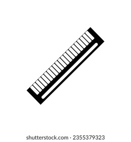 diseño de iconos de regla, diseño de ilustración