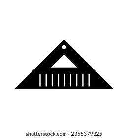 ruler icon design, illustration design