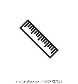 ruler icon design template. Trendy style, vector eps 10