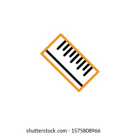 ruler icon design template trendy