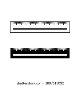 ruler icon design template, vector eps10