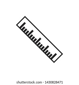 ruler icon design, vector eps10