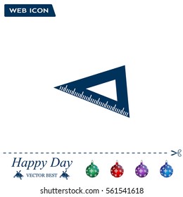 Ruler Icon Eps10