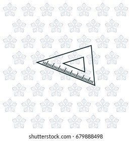 Ruler Icon Eps10