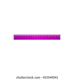 Ruler Icon. Flat design style. EPS 10