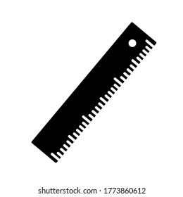 Ruler Icon, Flat, Trendy Design, Temlete Illustrator