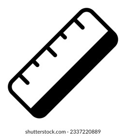 Ruler Icon Illustration can be used for uiux, etc