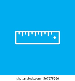 ruler icon illustration isolated vector sign symbol