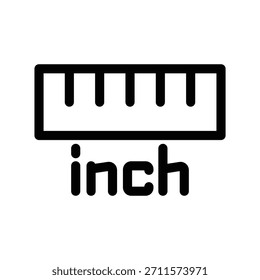 Ruler icon illustration vector design template
