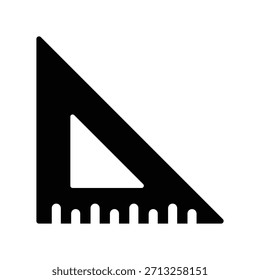 Icono de Regla ilustración Vector diseño Plantilla