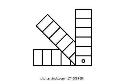 Ruler icon isolated on white background ruler vector image