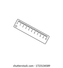 Ruler Outline Images, Stock Photos & Vectors | Shutterstock