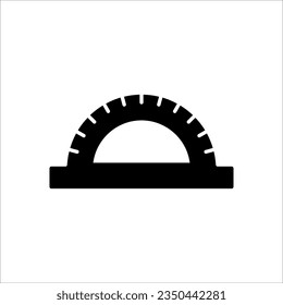 Ruler Icon Line Vector Design on white background