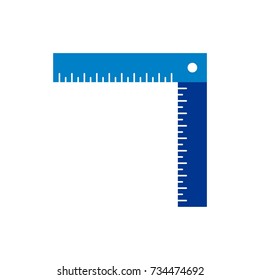 Ruler Icon for Logo Element
