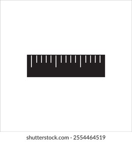 ruler icon logo vector design