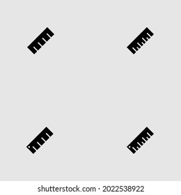 ruler icon set isolated vector illustration