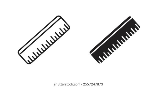 Ruler Icon set. vector illustration set